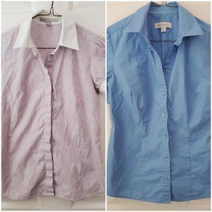 Bundle of 2 Old Navy Merona Dress Shirts XS